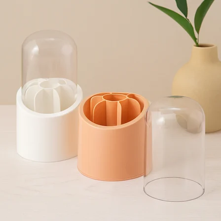 7 Bölmeli Kapsül Organizer (Plastik Hazne, Mika Kapak)