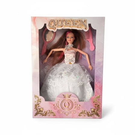 QUE-107 KUTU.GEN.GELİNLİK.AKSESUAR.QUEEN BEBEK OYUNCAK BEBEK (adet fiyatıdır)