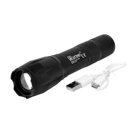 Powerbank Özellikli Uzun Menzilli El Feneri  Wt-
