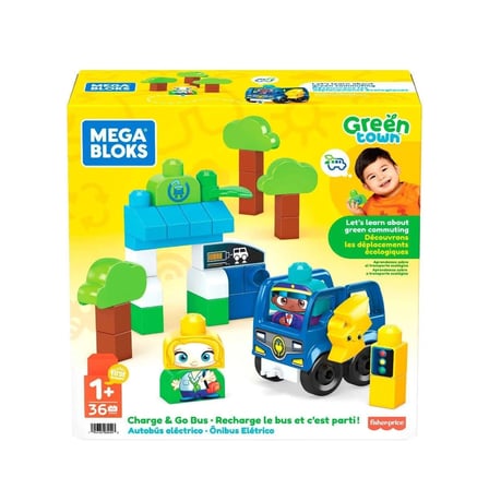 hdx90 mega bloks  otobüs seti 36 parça +1 yaş