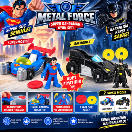 JFJ69 Super Friends Araçlar