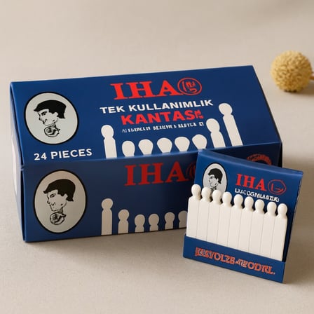 Kibrit Tipi Kantaşı 20'li / 24'lü