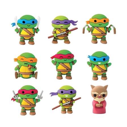 1020345 SUN-ITG-CLT-3D Figür N Turtles Buddıes Sürpriz Paket Nınj 36D