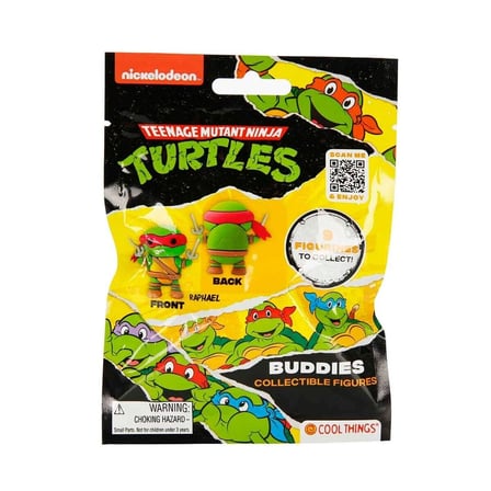 1020345 SUN-ITG-CLT-3D Figür N Turtles Buddıes Sürpriz Paket Nınj 36D