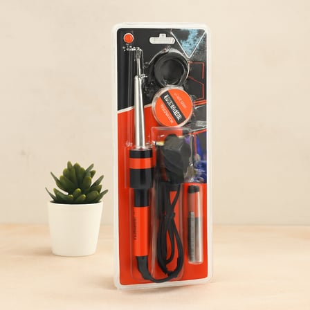 60W Kalem Havya Lehim Seti (Mini Stand, Lehim Pastası, Lehim Teli)