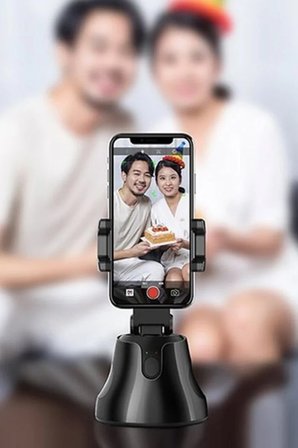 Apai Genie 360 Derece Takip Etme Özellikli Selfie Gimbal - Siyah