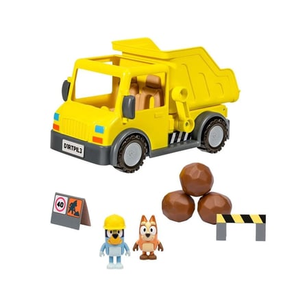 BLUEY 17673 Bluey Damperli Kamyon ve Figür Oyun Seti