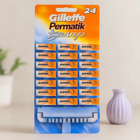 Banyo Saplı Jilet Kartela 48'li
