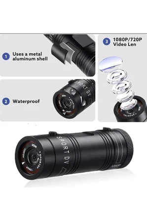 p Full Hd Spor Aksiyon Video Dürbün Kamera Avcılık Ve Doğa Gözlem Kamerası