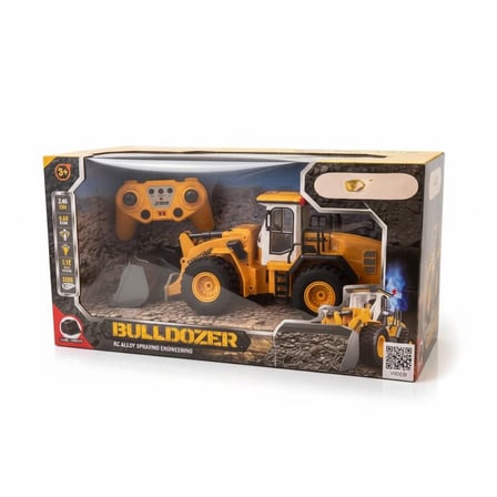 Z6828A 1:18 9 Kanal Alaşımlı U/k İş Makinası Kepçe