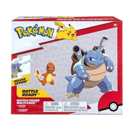 POK PKW2546 Pokemon Battle 2li Figür - Blastoise Charmander