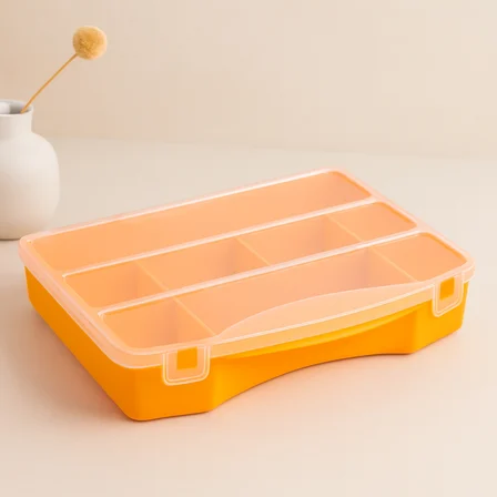 8 Bölmeli Organizer Kutusu 18x13x3.5 cm