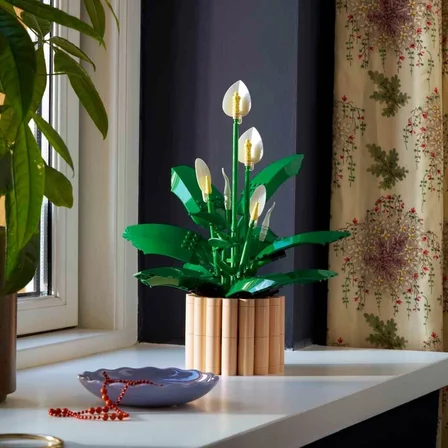 11504 Lego Botanicals Barış Çiçeği - Pace Lily 474 parça +18 yaş