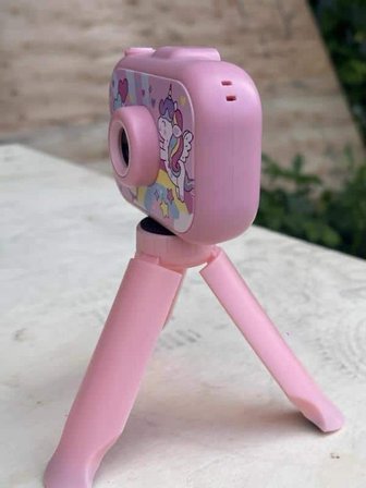 Ayaklı Mini Fotoğraf Makinesi Çocuk Için Eğitici Video Kamera (Kopya)