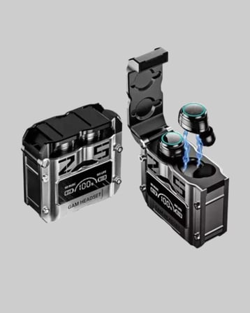 Kablosuz Bluetooth 5.3 Kulaklık – Aktif Gürültü Engelleme ve Gecikmesiz Oyun M