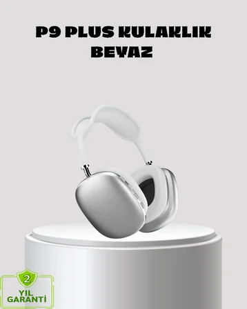 P9 Pro Plus Kablosuz Kulaklık – Üç Mikrofonlu Uzamsal Ses ve Hızlı Şarj Öze