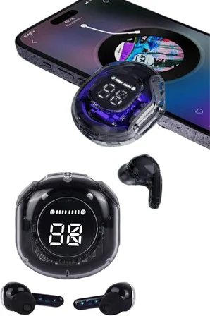 Ultrapods Led Göstergeli Oyuncu Kulaklığı ANC Destekli Bluetooth 5.3