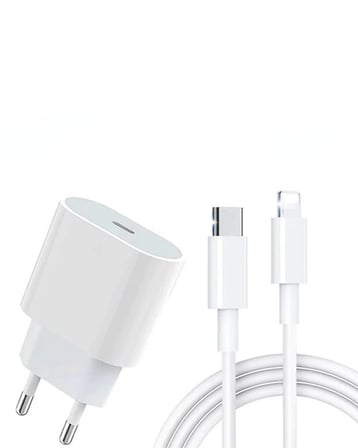 iPhone 14 13 12 11 SE XR XS Max Uyumlu 20W Şarj Cihazı Seti