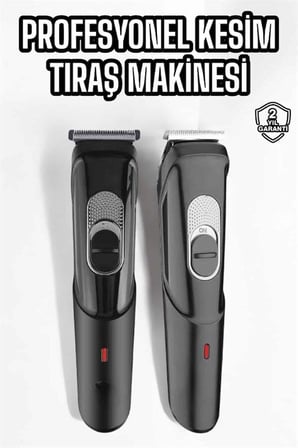 Saç Sakal Lazer Epilasyon Öncesi Tüy Kısaltma Makinesi Unısex 4 Taraklı