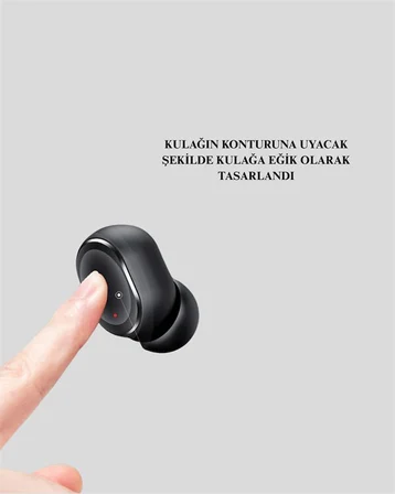 TWS Bluetooth Kulaklık Kulak İçi Kablosuz Dijital Göstergeli Çağrı Cevaplayab