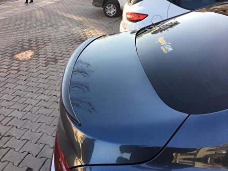 Renault Megane 4 Sedan Kasa Bagaj Üstü Spoiler Piano Black Siyah