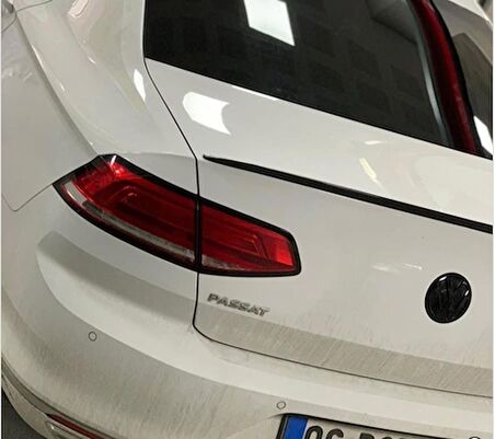 Volkswagen Passat B7 / B8 / 8.5 Bagaj Üstü Spoiler Piano Black