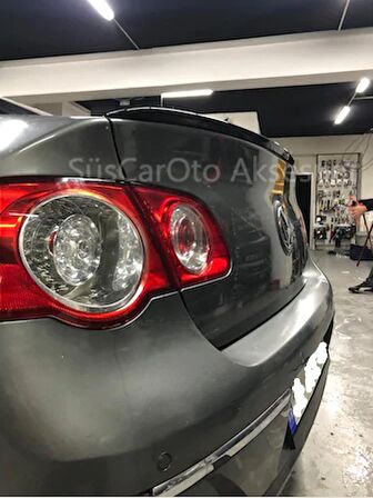 Volkswagen Passat B6 Bagaj Üstü Spoiler Bagaj Çıtası Piano Black