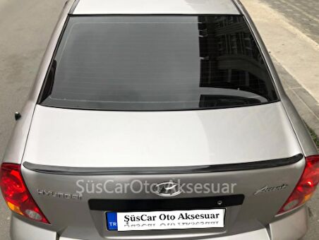 Hyundai Accent Admire Bagaj Üstü Spoiler Bagaj Çıtası Piano Black