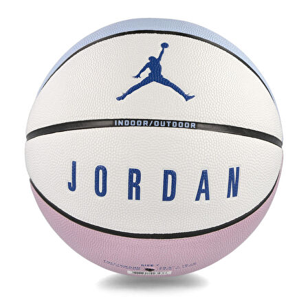 JORDAN ULTIMATE 2.0 8P DEFLATED ICE BLUE/WHITE/ICED LILAC BASKETBOL TOPU 7 NUMARA