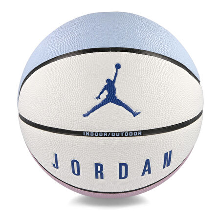 JORDAN ULTIMATE 2.0 8P DEFLATED ICE BLUE/WHITE/ICED LILAC BASKETBOL TOPU 7 NUMARA