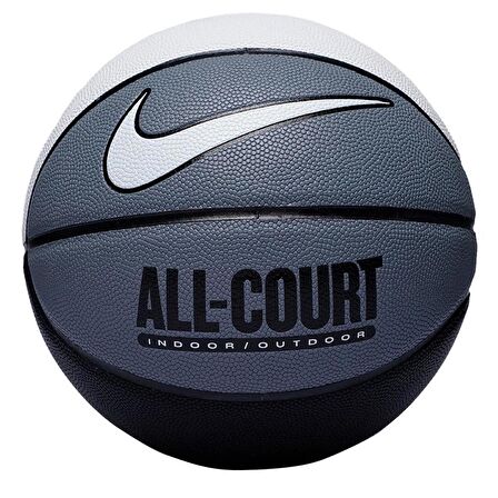 EVERYDAY ALL COURT 8P DEFLATED WHITE/COOL GREY/BLACK/WH BASKETBOL TOPU 7 NUMARA