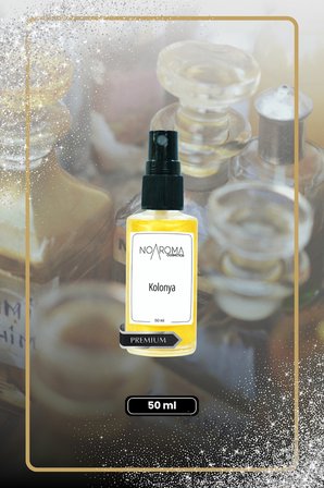 MYSLF UNISEX PARFÜMLÜ 50 ML CEP KOLONYASI IŞILTILI
