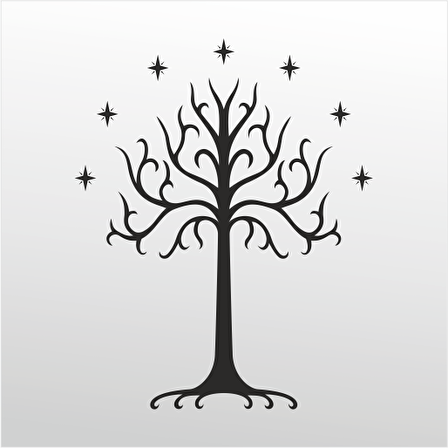 Folyo Sticker Ağaç