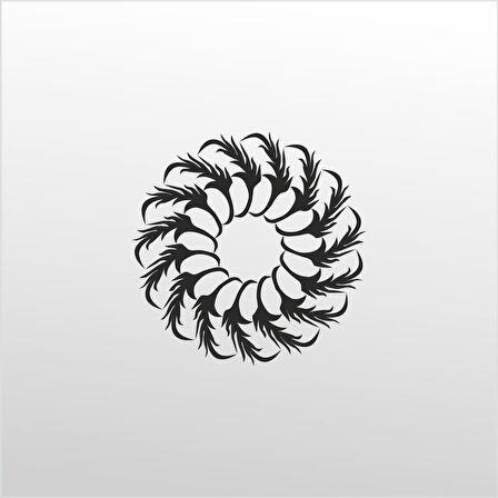 Folyo Sticker Tüy Deseni