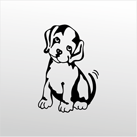 Folyo Sticker Yavru köpek