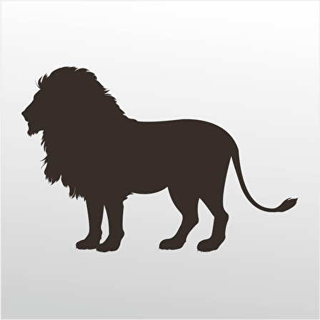 Folyo Sticker Aslan