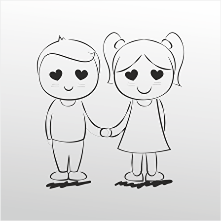 Folyo Sticker Aşk