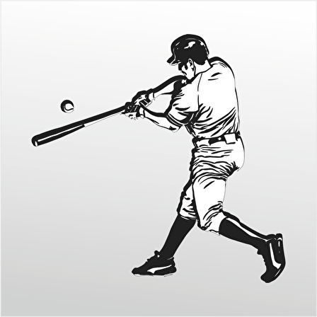 Folyo Sticker Beyzbol