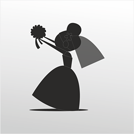 Folyo Sticker Çiçek Atma