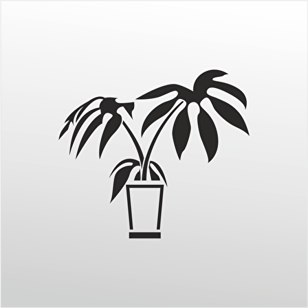 Folyo Sticker Çiçek Deseni