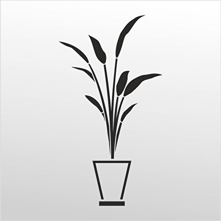 Folyo Sticker Çiçek Deseni