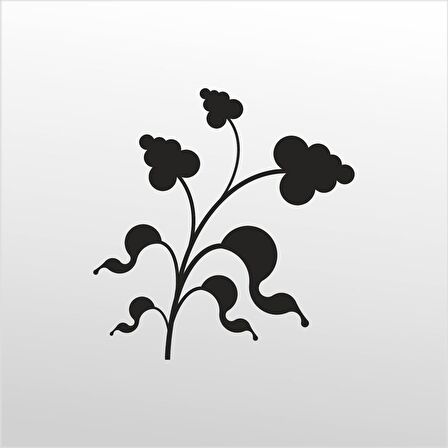 Folyo Sticker Çiçek