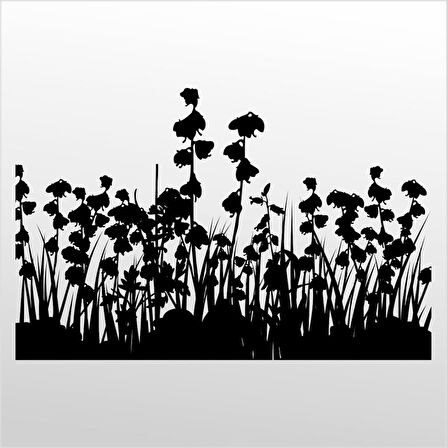 Folyo Sticker Çiçekler