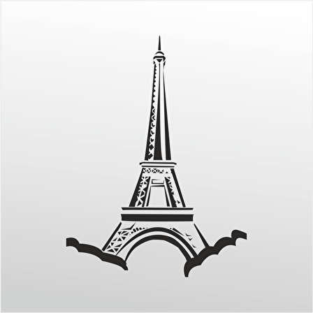 Folyo Sticker Eyfel Kulesi