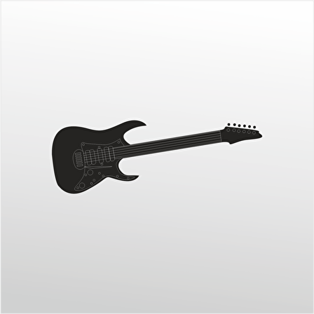 Folyo Sticker Elektro Gitar