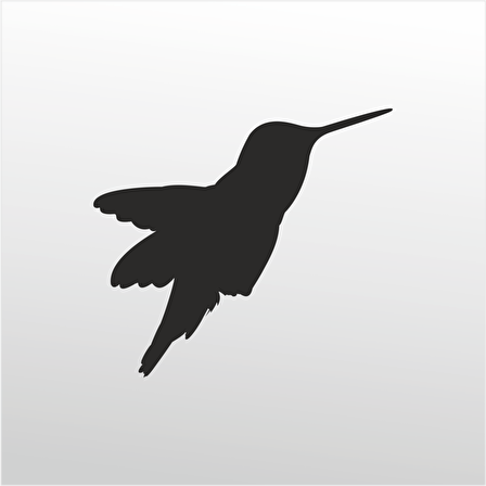 Folyo Sticker Gak Guk Kuşu