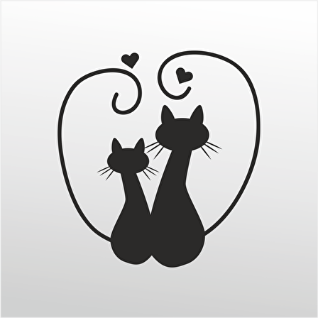 Folyo Sticker Kediler