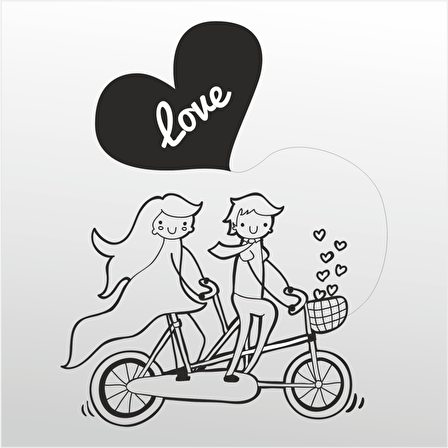 Folyo Sticker Sevgi