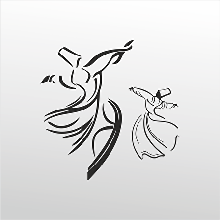 Folyo Sticker Mevlana