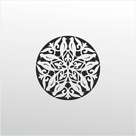 Folyo Sticker Kuş Deseni